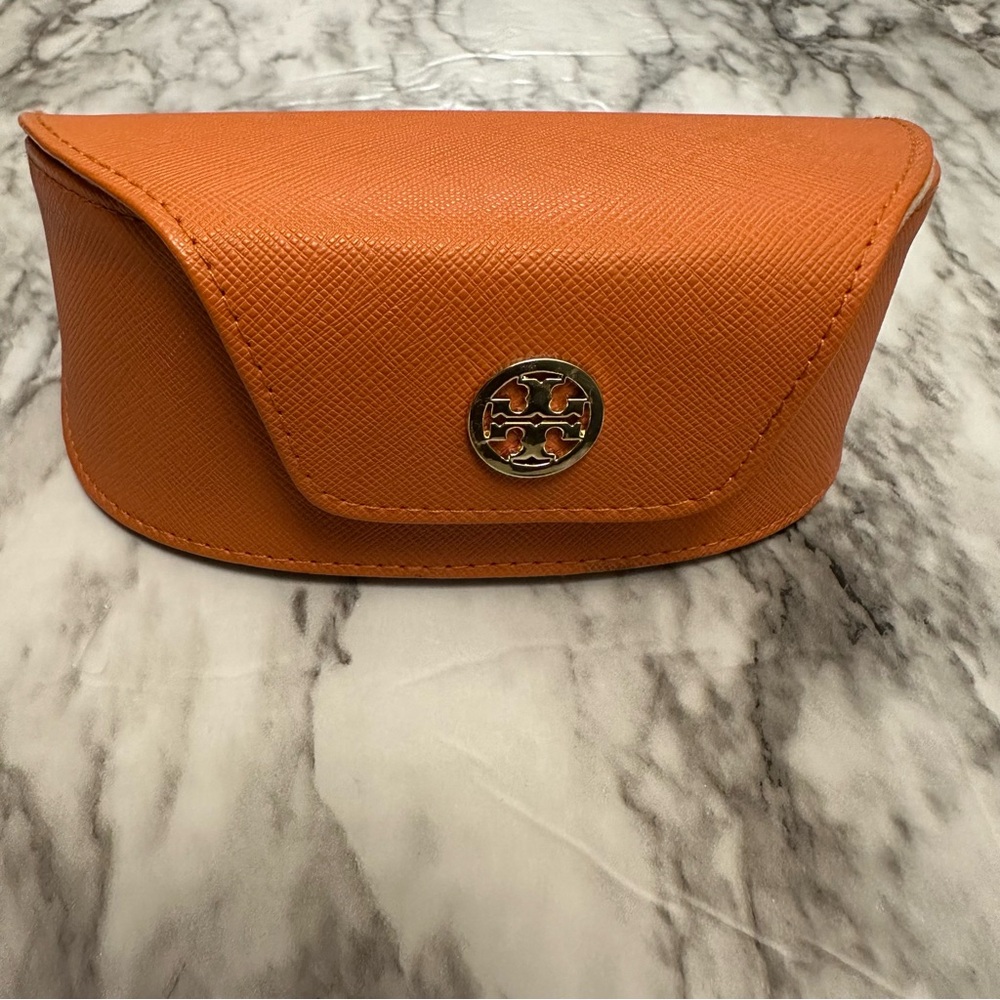 Tory Burch sunglassses case orange